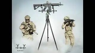 Опора-подставка-сошка-тренога для стрельбы из оружия FIERYDEER Tripod Generation 3