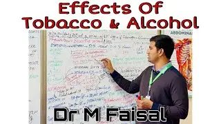 Effects of Tobacco & Alcohol | Dr. M Faisal #tobacco #alcohol #smoking #smoke #alcoholfree #mbbs