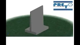 Aplicación de Cargas Laterales en Muro de Contención con Autodesk Robot structural