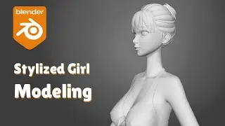 Стилизованное моделирование персонажей в Blender