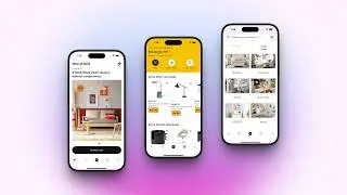 Flutter UI Kit: Modern IKEA-Style Shopping App for Furniture & Decor