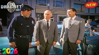 🚔 Dragnet Full Episodes NON-STOP | The Masked Bandits Story 💊 | Classic American Cop Crime Drama 📺
