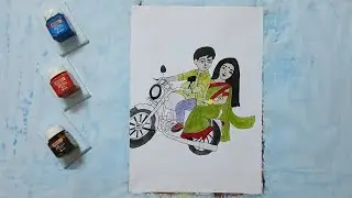 How to draw a Bengali beautiful couple #easyartchannel #drawingtutorials #romanticdrawing #artwork