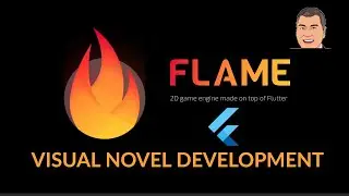 Mobile Game Dev with Flame 1.0 and Flutter 2.2 - Visual Novel Setup - Video 1