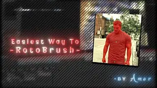Easiest Way to Rotobrush Tutorial *SAVE YOUR TIME* | After Effects Tutorial