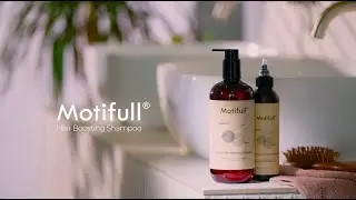 New! Motifull Shampoo &ndash; For weak hair & sensitive scalp. Boost roots, reveal fuller, healthier hair