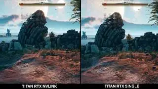 The Outer Worlds - 4K Ultra setting TITAN RTX NVLINK (SLI) Vs TITAN RTX Single