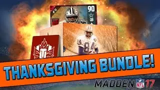 Massive Thanksgiving Bundle Opening! | Madden 17 Ultimate Team - Awesome Topper!