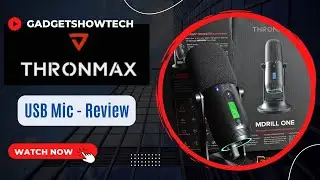 Thronmax MDRILL ONE  Best USB microphone Technical Test Review 🎙