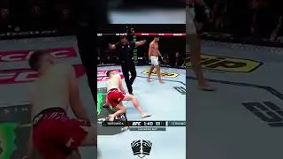 Kaue Fernandes gets the TKO by leg kicks  #mma #ufc