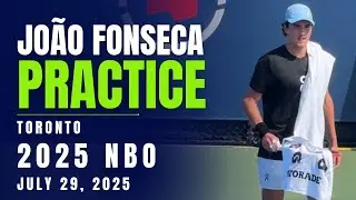 Jo&atilde;o Fonseca&rsquo;s INTENSE Practice Session (2025)