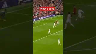 Senne lammens with a master class save. #football #shorts