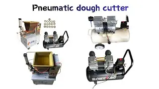 Pneumatic dough cutter