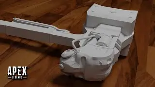 3D printable Caustics Heirloom Hammer Apex Legends DIY.