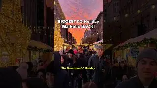 Check out the Downtown DC Holiday Market! #dcspot #washingtondc #holidaymarket #christmas #dc