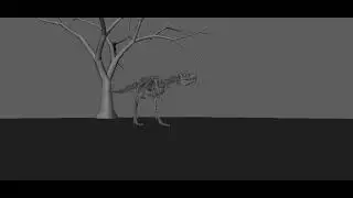 t rex animation / DINOSAURS