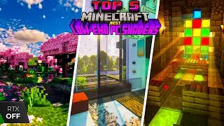 Top 5 NEW Minecraft Shaders Low-End PC