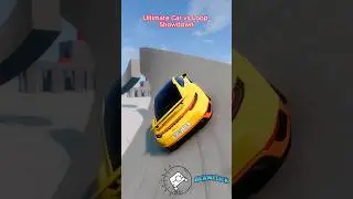 Ultimate Cars vs Loop🎢🏎️Showdown in BeamNG.drive #shorts