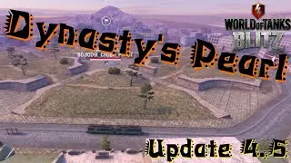 WOT Blitz New Map Dynasty's Pearl Update 4.5 Free Cam