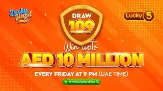 Lucky 5 Friday's Millionaire Draw No. 109 | 9 January 2026 #luckyhand