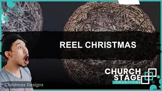Christmas Church Stage Decorating Magic with DIY Baubles and Strings