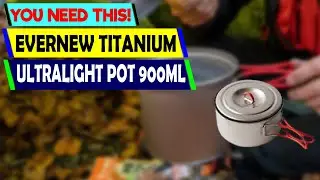 Ultralight Backpacking Game Changer? | Evernew Titanium Pot 900ml Review