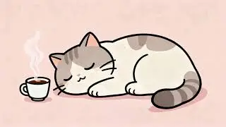 Cozy Winter Lofi Cat ❄️ Warm Chill Beats for Relax, Focus & Deep Sleep