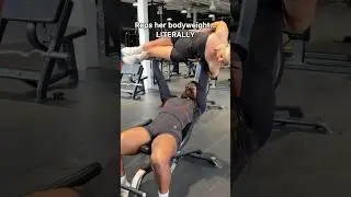 Perks of having a STRONG ASS GYM BESTIE🧚 #motivation #gymmotivation