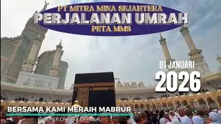 ROMBONGAN JAMAAH UMRAH PT MITRA MINA SEJAHTERA 01 JANUARI 2026#umrah#madinah#makkah#masjidalharam