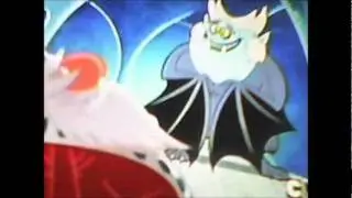 Santa kisses Mrs. Claus