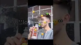 fede probando la prime de pollo frito 🤮🤢 #fedevigevani @fedevigevani
