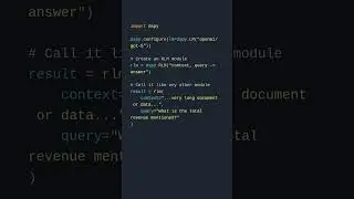 DSPy RLM Module Implementation
