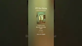 1975 Was Waiting