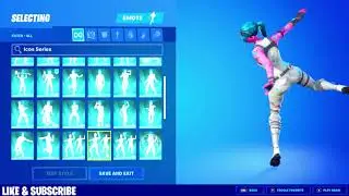 all icon series & TICTOK fortnite dance / جميع رقصات فورتنايت النادر &رقصات تيك توك