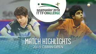 Satsuki Odo vs Kamath Archana Girish | 2019 ITTF Challenge Oman Open Highlights (U21 Final)