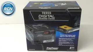 TrakPower TK955 Digital Soldering Station - Unboxed and Fired Up!