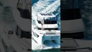 Aquila 46 Power Catamaran! Test Coming Soon. See her at FLIBS!