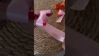 Cr&eacute;&eacute; toi m&ecirc;me ton joli noeud papillon en ruban de satin 🎀🫶🏽