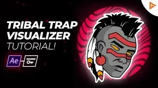 Tribal Trap Visualizer Tutorial in After Effects | For Beginners