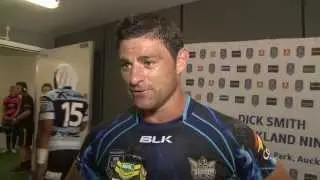 NRL Highlights | Nines post match interview: Minichiello