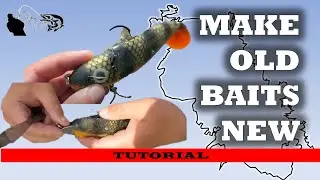 DON'T THROW IT OUT! The Best Fishing Lure Repair Method, Save money catch more fish!