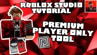 Premium Player Only Tool | Roblox Studio Tutorial