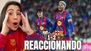 🔥REACCIONANDO al ALBACETE 1-2 BARCELONA &iexcl;A SEMIS con SUSTO al FINAL! GRAN ARAUJO y GOLAZO DE LAMINE