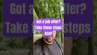 Got a job offer? Make sure you take these steps! #joboffers #careeradvice #careertips