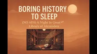 (NO ADS)Boring History to Sleep: A Night In GreatLibrary of Alexandria💤 Bedtime Story for Deep Sleep
