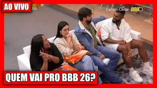 🔥 BBB 26 AO VIVO! FIM DA CASA DE VIDRO AO VIVO, RESULTADO FINAL DOS PIPOCAS QUE V&Atilde;O ENTRAR NO #BBB26