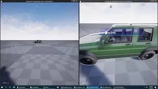 Replicated vehicle driving