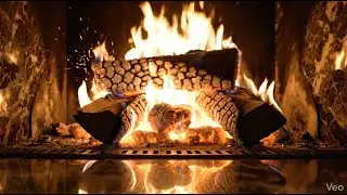 High End High Quality Fireplace Video 8Hours