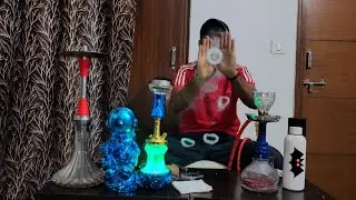 🥰 How to make hookah at home ( easy & cheap method ) #hookah #viralvideo #shortsfeed 