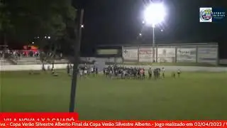#Reprise / Final da Copa Ver&atilde;o Silvestre Alberto. VILA NOVA X CAIAP&Oacute;.